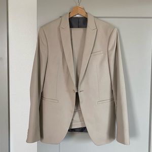 Zara suit jacket and pants.